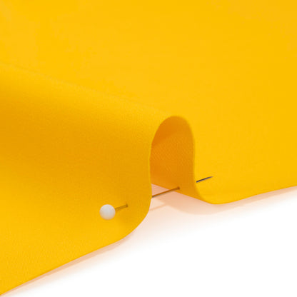 Stretch Recycled Polyester 4-Ply Crepe - Yellow - Premium Collection