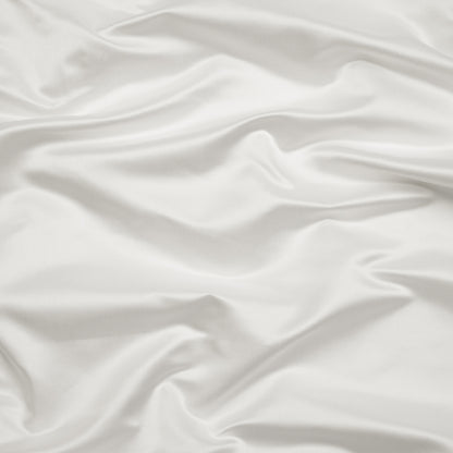 Silk Duchesse Satin - Whisper White - Premium Collection