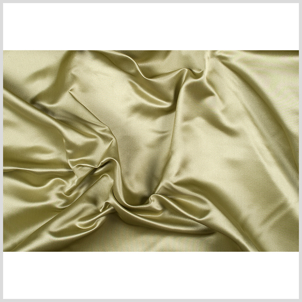 Satén Duchesse de seda - Verde Nilo - Colección Premium