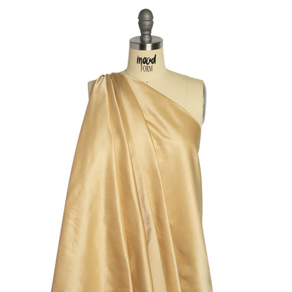 Silk Duchesse Satin - Soft Gold - Premium Collection Detail