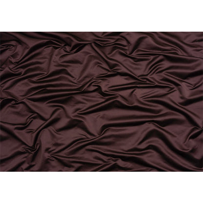 Silk Duchesse Satin - Dark Aubergine - Premium Collection