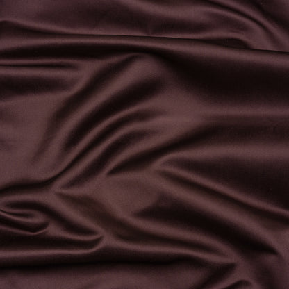 Silk Duchesse Satin - Dark Aubergine - Premium Collection