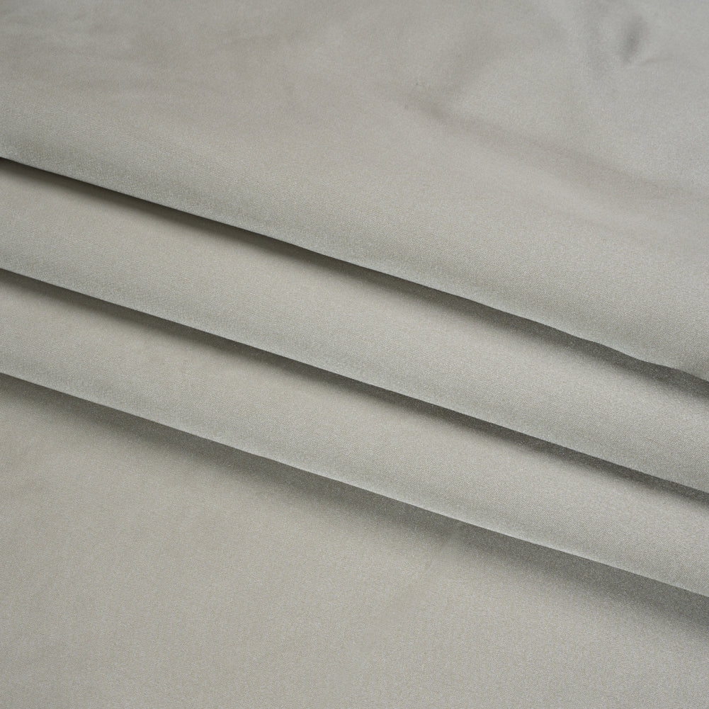Silk Duchesse Satin - Soft Silver - Premium Collection