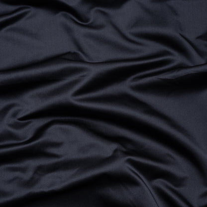 Silk Duchesse Satin - Midnight Navy - Premium Collection