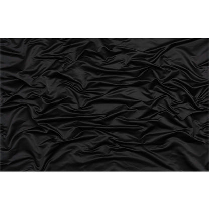 Silk Duchesse Satin - Black - Premium Collection