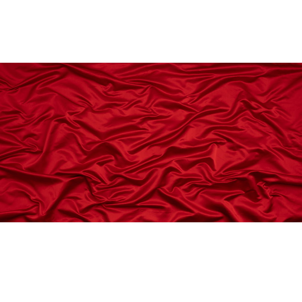 Satén Duchesse de Seda - Rojo - Colección Premium