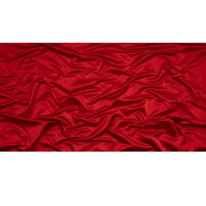Satén Duchesse de Seda - Rojo - Colección Premium