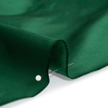 Silk Duchesse Satin - Hunter Green - Premium Collection