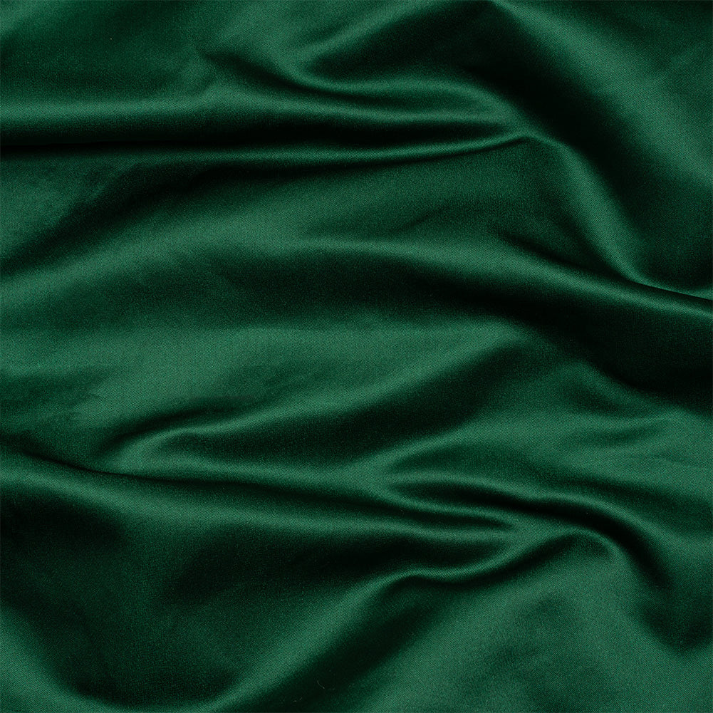 Silk Duchesse Satin - Hunter Green - Premium Collection