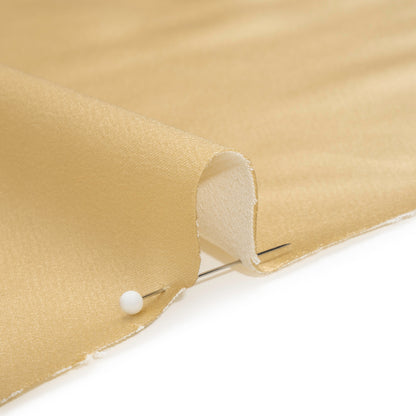 Stretch Satin Made in Italy - Croissant with Beige Backing - Premium Collection