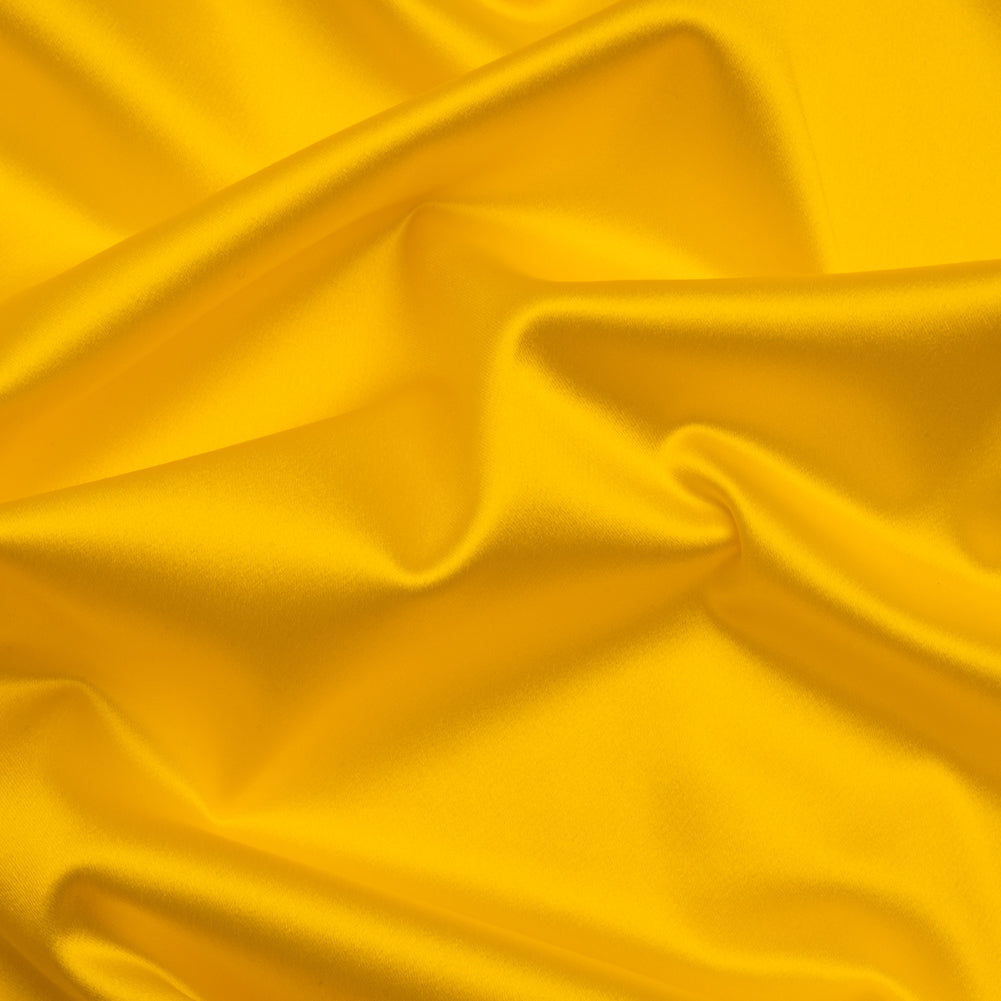 Stretch Satin Made in Italy - Dandelion - Premium Collection