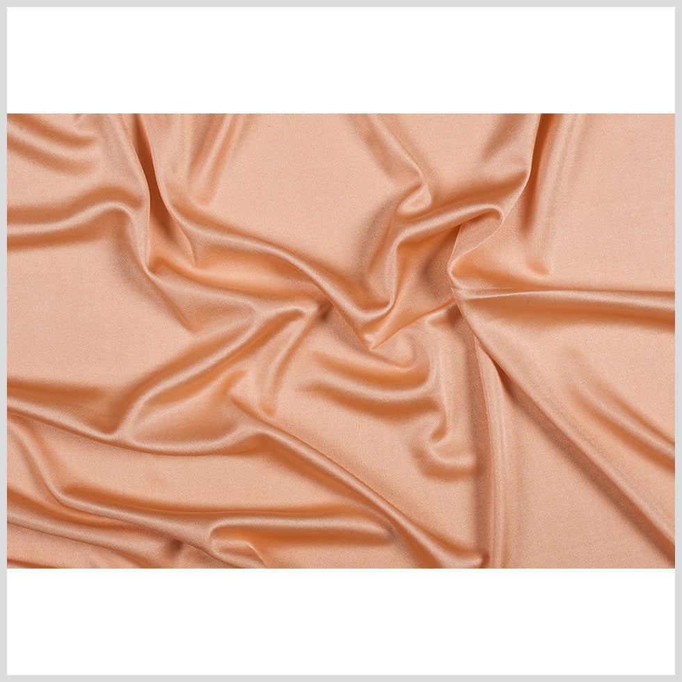 Peach Silk Knit Jersey Full