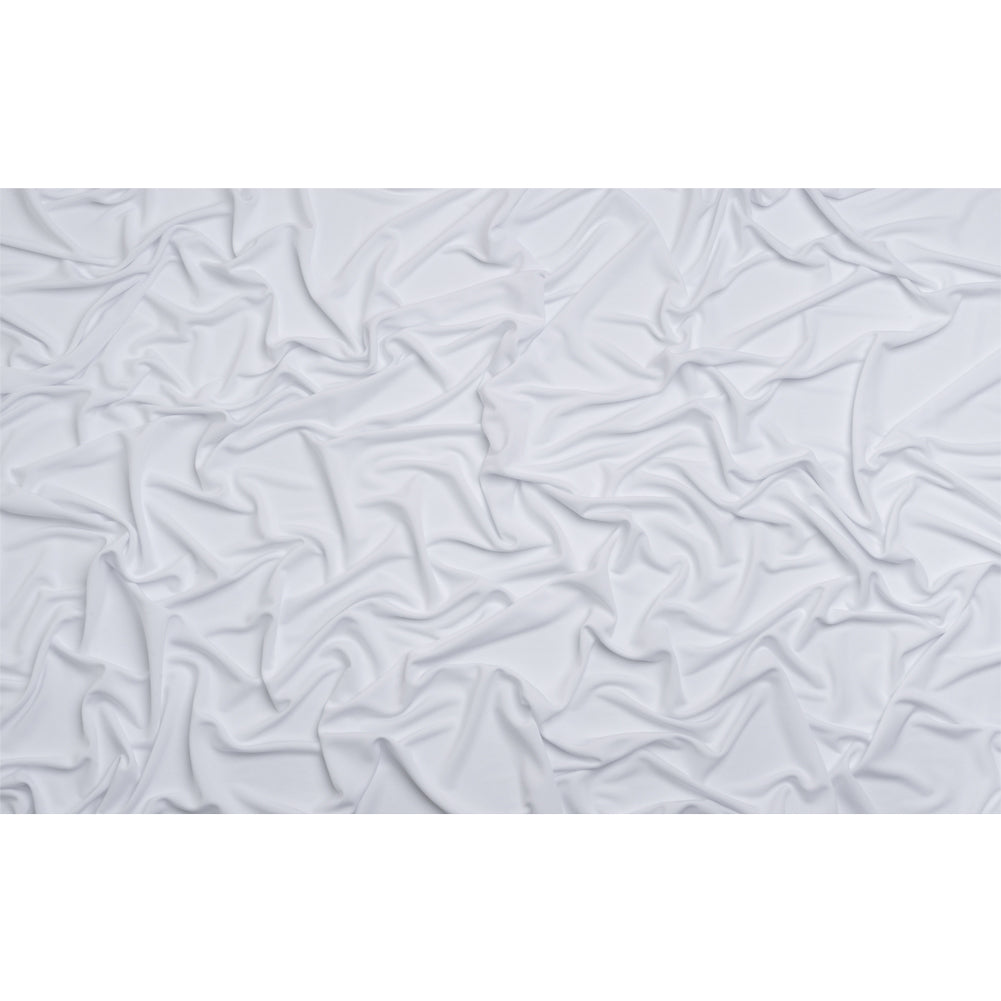Rayon Matte Jersey - White - Premium Collection - Full