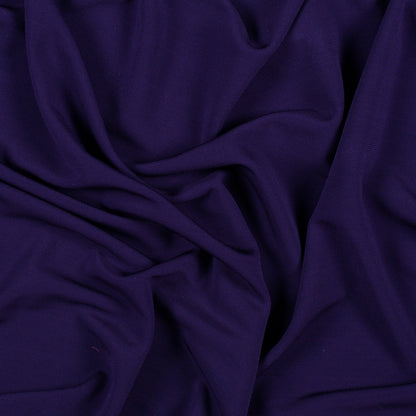 Rayon Matte Jersey - Dark Plum - Premium Collection