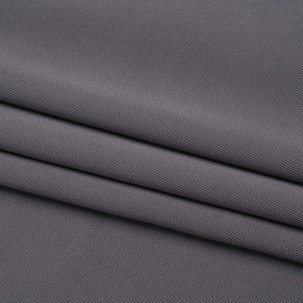 Rayon Matte Jersey - Gray - Premium Collection - Folded