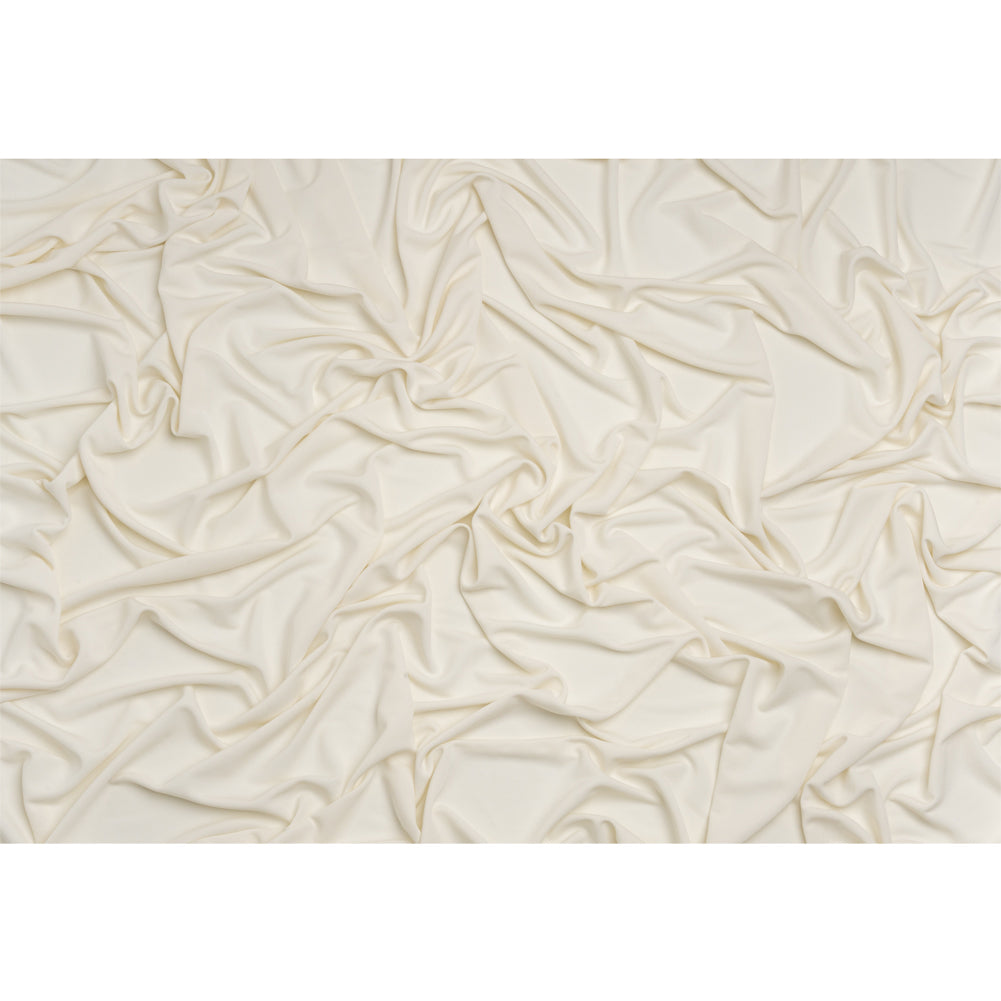Rayon Matte Jersey - Off-White - Premium Collection