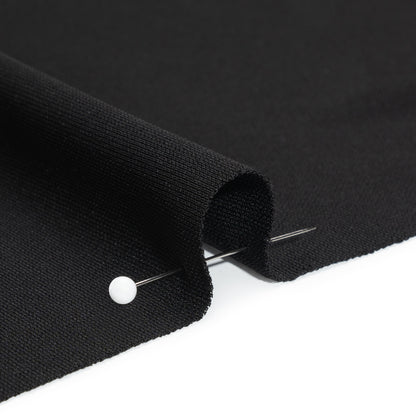 Rayon Matte Jersey - Black - Premium Collection
