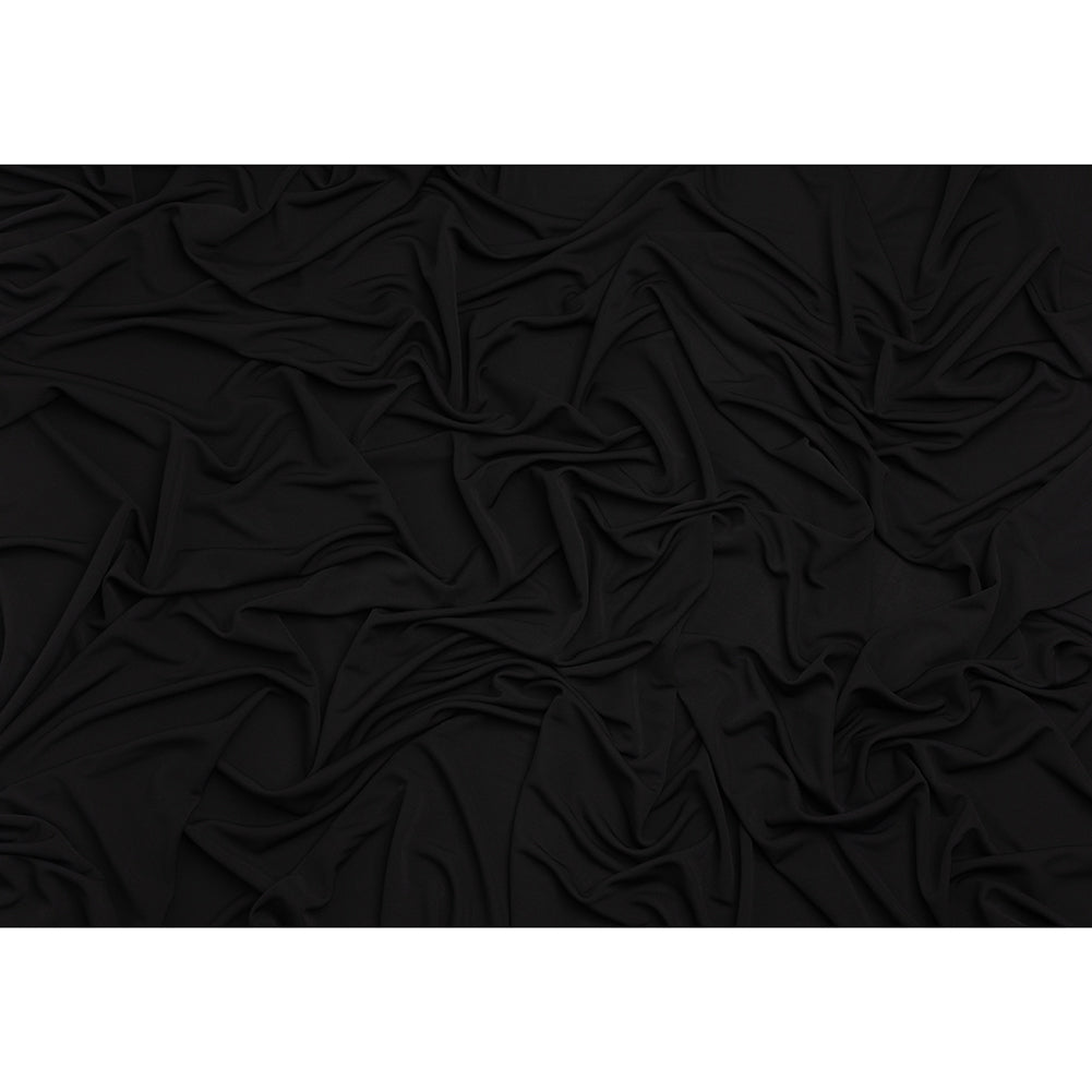 Rayon Matte Jersey - Black - Premium Collection