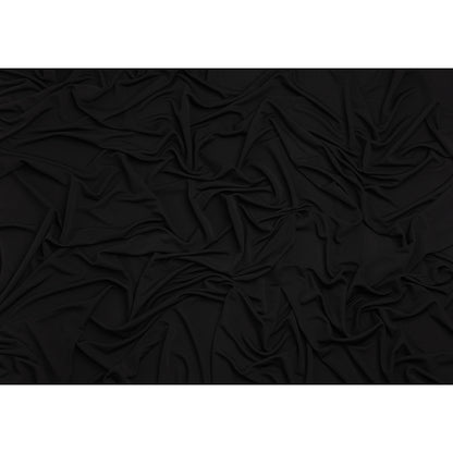 Rayon Matte Jersey - Black - Premium Collection