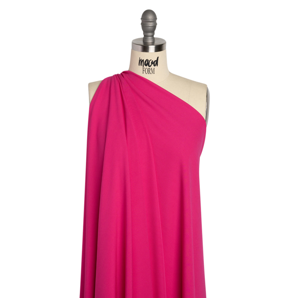Rayon Matte Jersey - Beetroot - Premium Collection - Drape