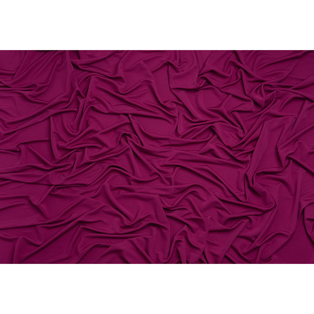 Rayon Matte Jersey - Quinacridone Magenta - Premium Collection
