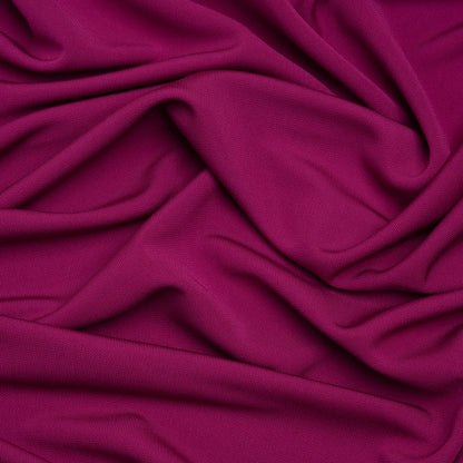 Rayon Matte Jersey - Quinacridone Magenta - Premium Collection