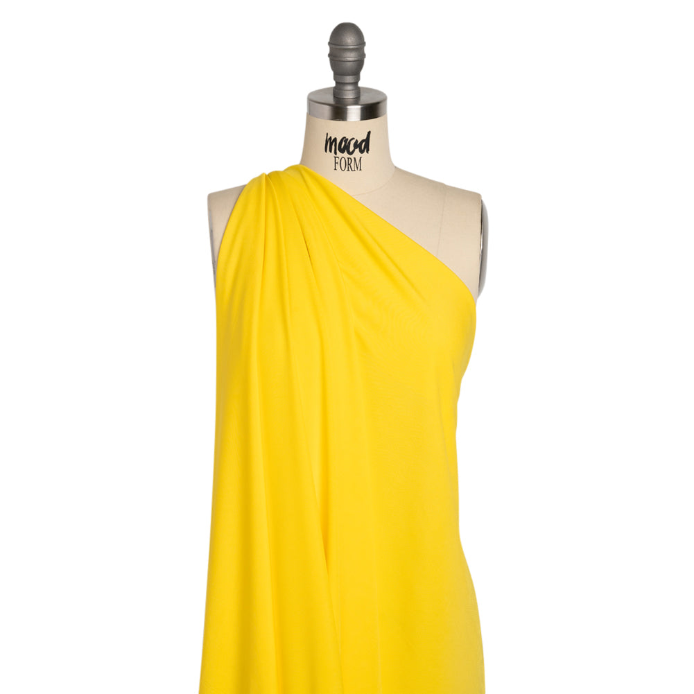 Rayon Matte Jersey - Sun Yellow - Premium Collection - Drape
