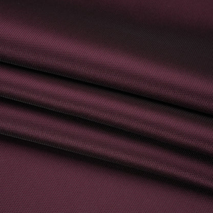 Polyester and Silk Mikado Pique Made in Italy - Potent Purple - Premium Collection