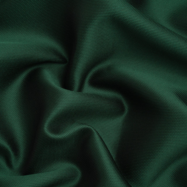 Polyester and Silk Mikado Pique Made in Italy - Forest - Premium Collection