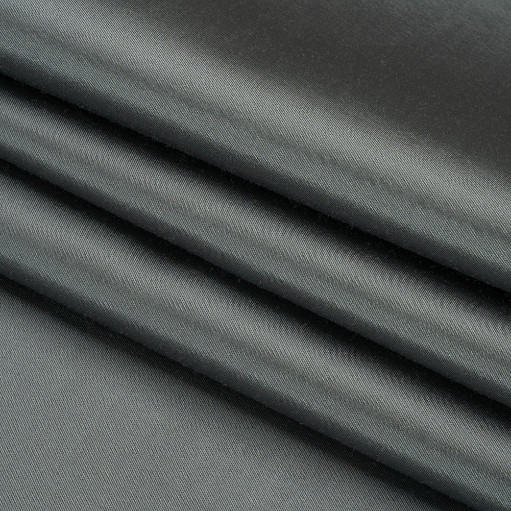 Silk Wool Twill - Stormy Sea - Premium Collection Folded