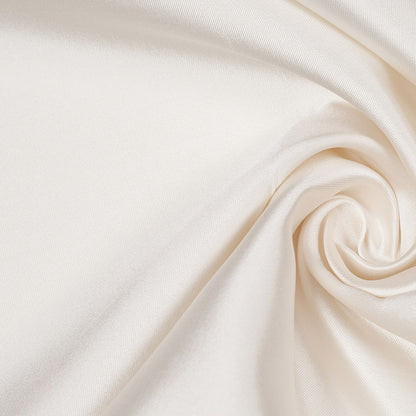 Silk Wool Twill - Whisper White - Premium Collection