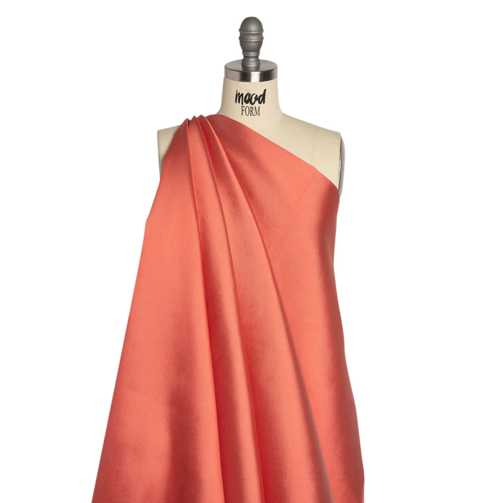 Silk Wool Twill - Georgia Peach - Premium Collection Drape