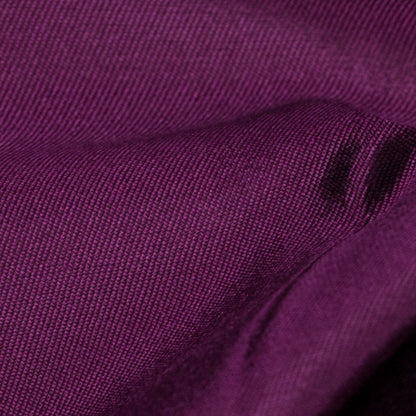 Silk Wool Twill - Purple Wine - Premium Collection Detail