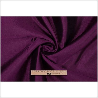 Silk Wool Twill - Purple Wine - Premium Collection Full