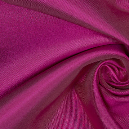 Silk Wool Twill - Rose Violet - Premium Collection