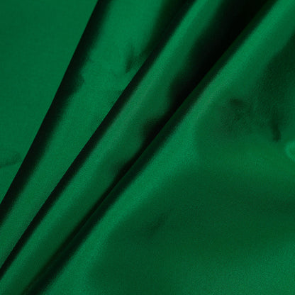 Silk Wool Twill - Bright Green - Premium Collection Folded