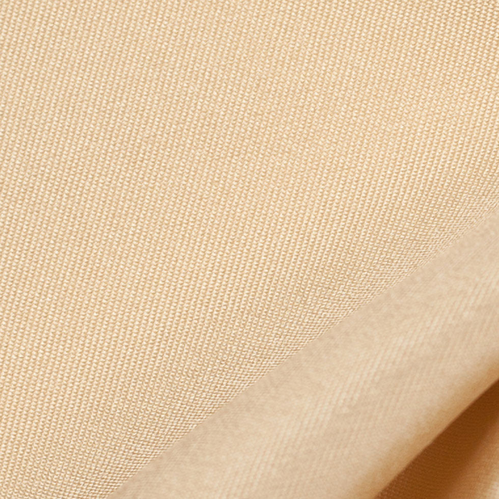 Silk Wool Twill - New Wheat - Premium Collection Detail