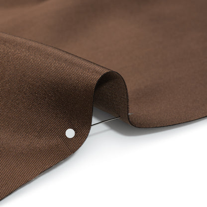 Silk Wool Twill - Toffee - Premium Collection Detail