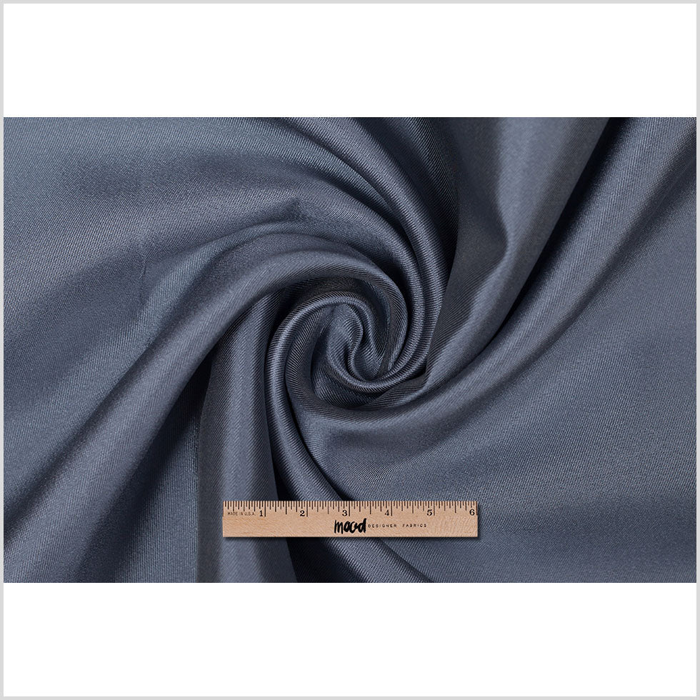 Silk Wool Twill - Blue Gray - Premium Collection Full