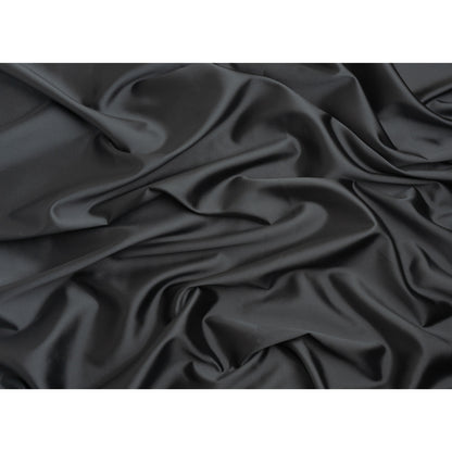 Silk Wool Twill - Stretch Charcoal - Premium Collection Full