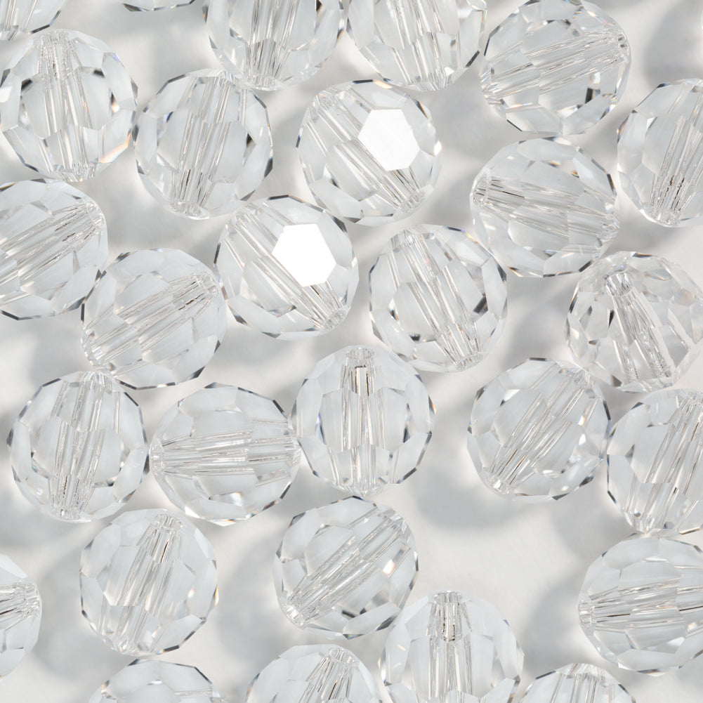 Crystal Classic Round Swarovski Rhinestone Beads - Folded