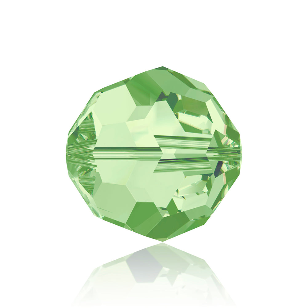 Peridot Classic Round Swarovski Rhinestone Beads