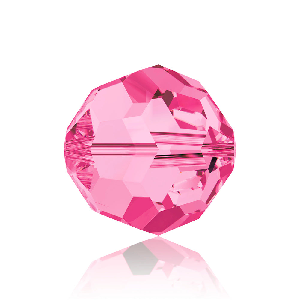 Rose Classic Round Swarovski Rhinestone Beads