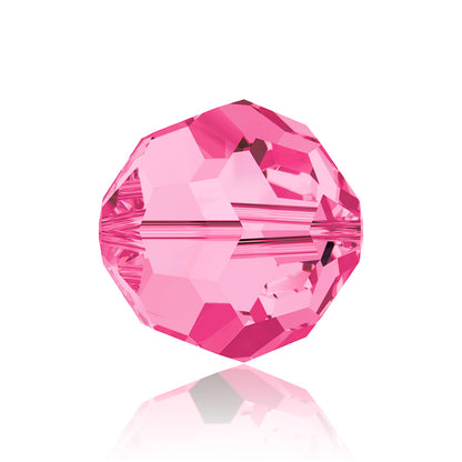 Rose Classic Round Swarovski Rhinestone Beads