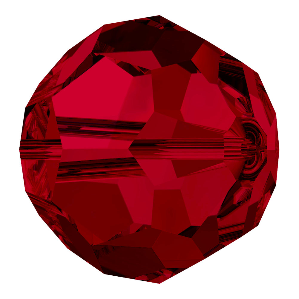 Siam Classic Round Swarovski Rhinestone Beads - Detail