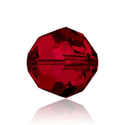Siam Classic Round Swarovski Rhinestone Beads