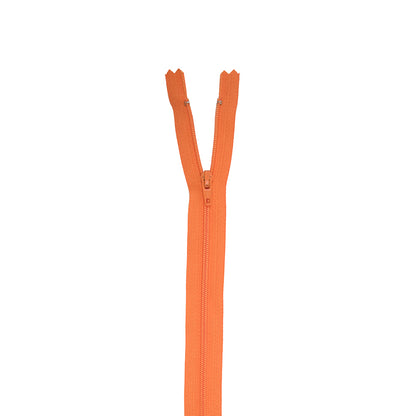 Regular Zipper 24" by YKK - 006 Medium Orange