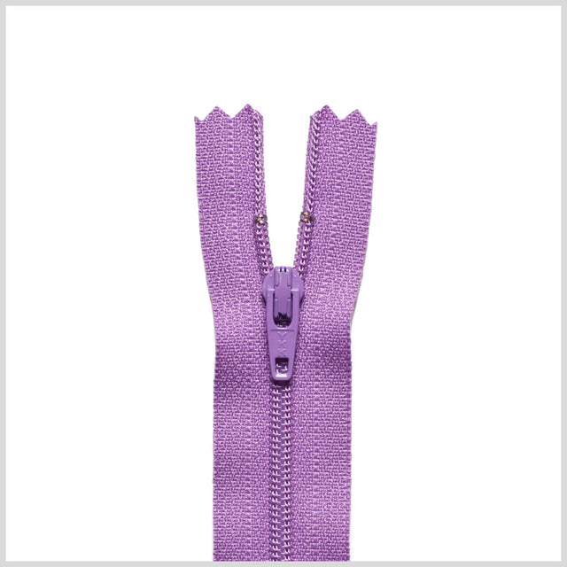 Regular Zipper 24" by YKK - 375 Floral Purple