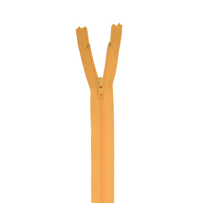 Regular Zipper 24" by YKK - 507 Orange Yellow