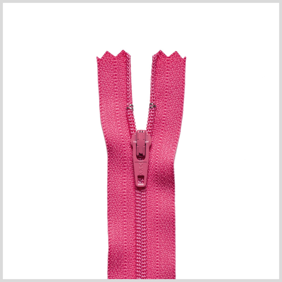 Regular Zipper 24" by YKK - 516 Fuchsia